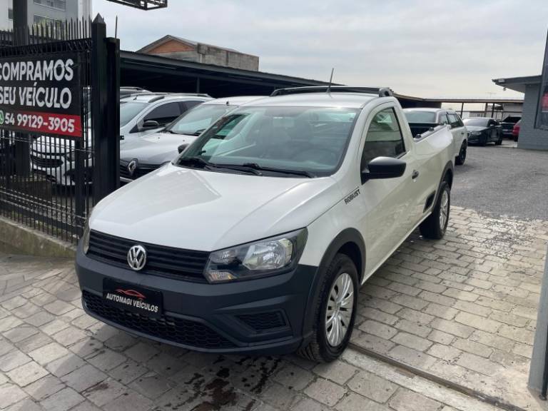 VOLKSWAGEN - SAVEIRO - 2021/2022 - Branca - R$ 69.900,00
