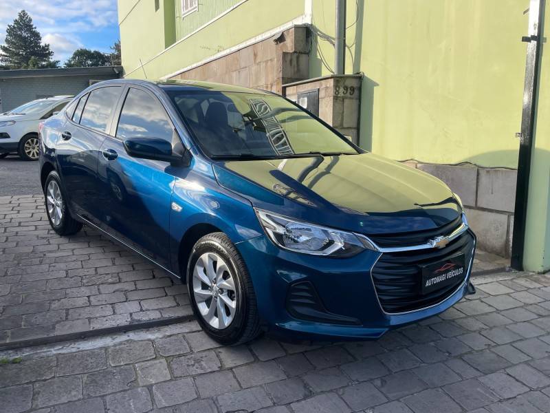 CHEVROLET - ONIX - 2020/2021 - Azul - R$ 78.900,00