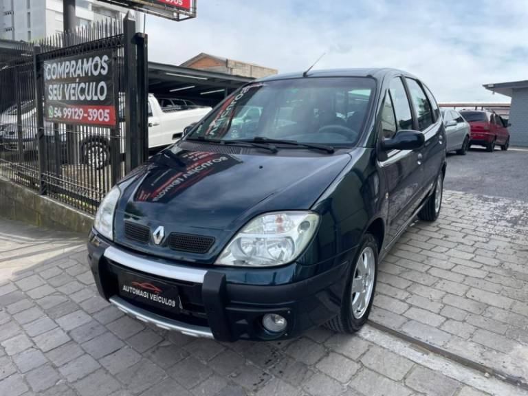 RENAULT - SCÉNIC - 2006/2007 - Verde - Sob Consulta