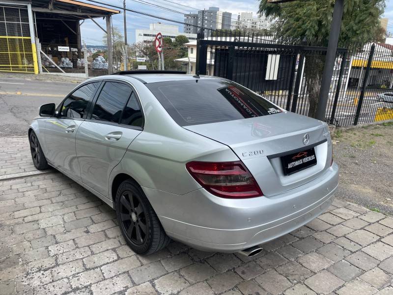 MERCEDES-BENZ - C 200 K - 2009/2009 - Prata - R$ 55.900,00