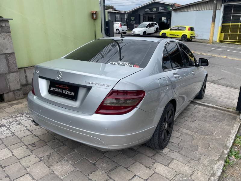 MERCEDES-BENZ - C 200 K - 2009/2009 - Prata - R$ 55.900,00