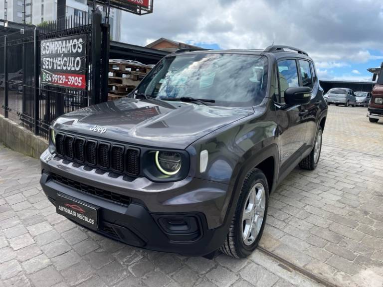 JEEP - RENEGADE - 2022/2023 - Cinza - R$ 102.900,00