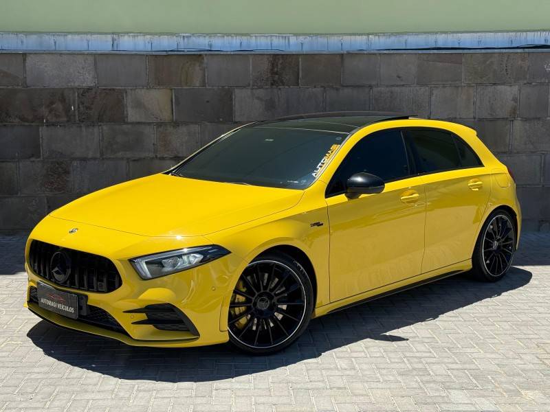 MERCEDES-BENZ - A-35 AMG - 2020/2020 - Amarela - Sob Consulta