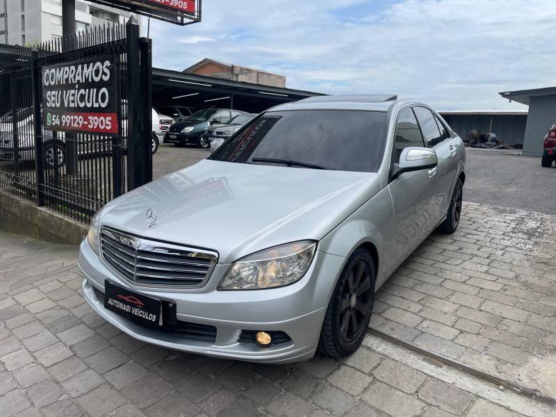 MERCEDES-BENZ - C 200 K - 2009/2009 - Prata - R$ 55.900,00