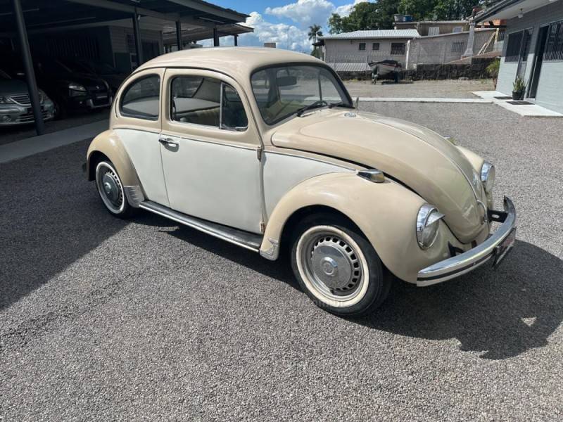 VOLKSWAGEN - FUSCA - 1977/1977 - Bege - R$ 25.900,00