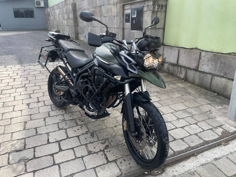 TRIUMPH - TIGER 800XC - 2013/2014 - Verde - R$ 42.900,00