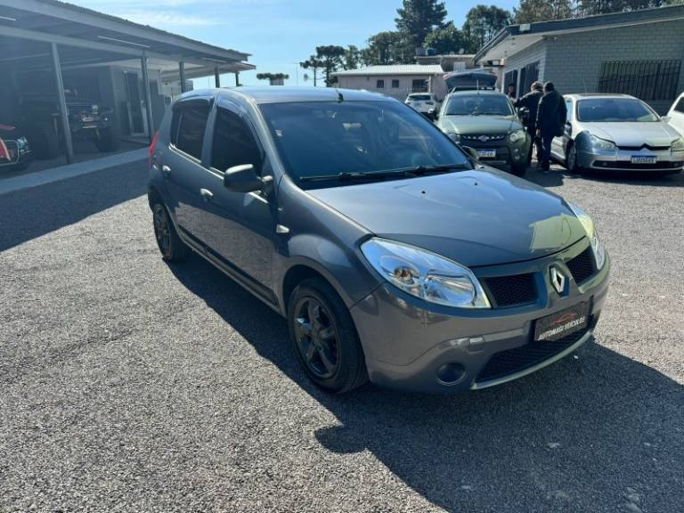 RENAULT - SANDERO - 2009/2010 - Cinza - R$ 29.900,00