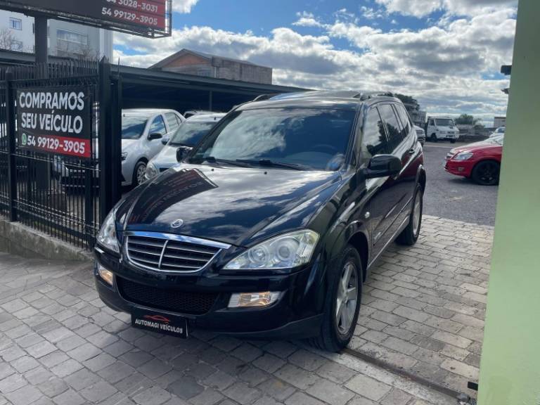 SSANGYONG - KYRON - 2011/2012 - Preta - Sob Consulta