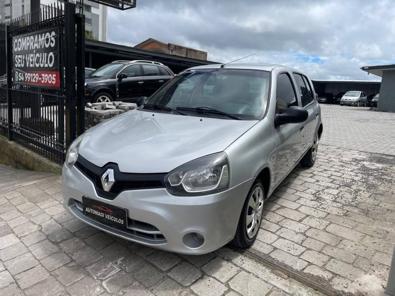 RENAULT - CLIO - 2013/2014 - Prata - Sob Consulta