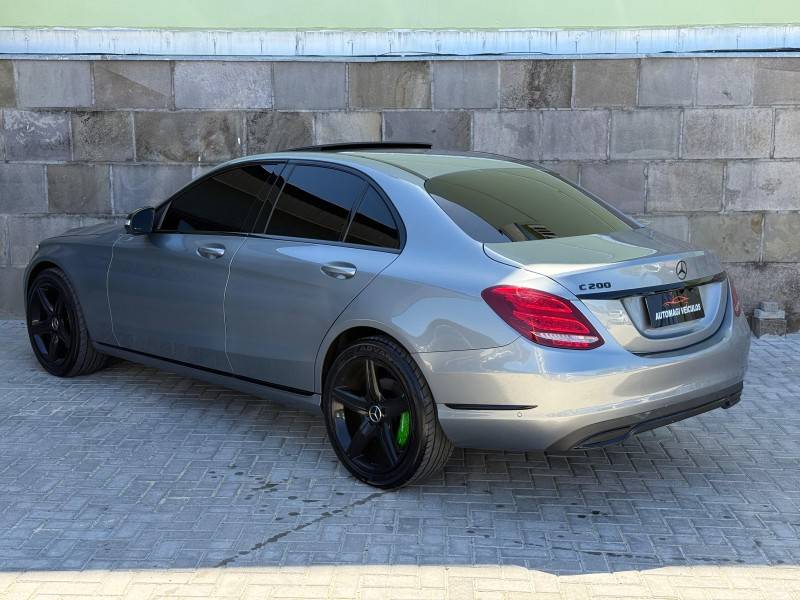 MERCEDES-BENZ - C 200 - 2014/2015 - Cinza - R$ 116.900,00